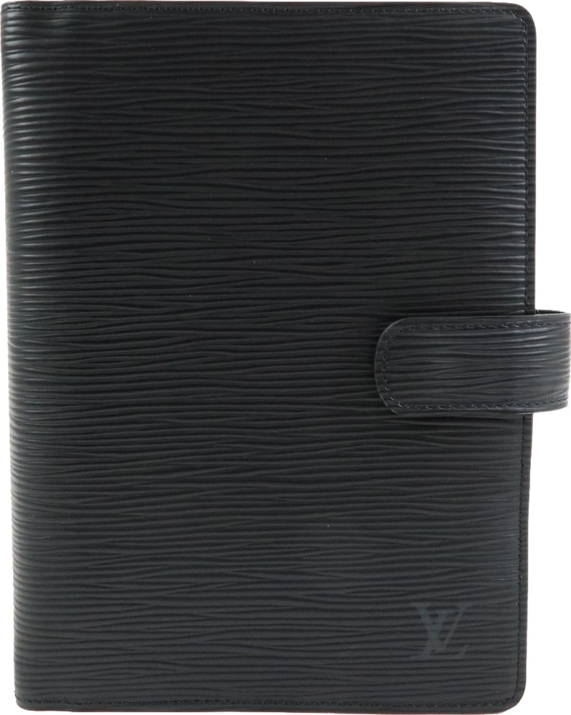 Louis Vuitton Ring Agenda Cover Epi Leather MM