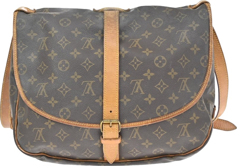 Louis Vuitton Saumur Monogram Canvas 35