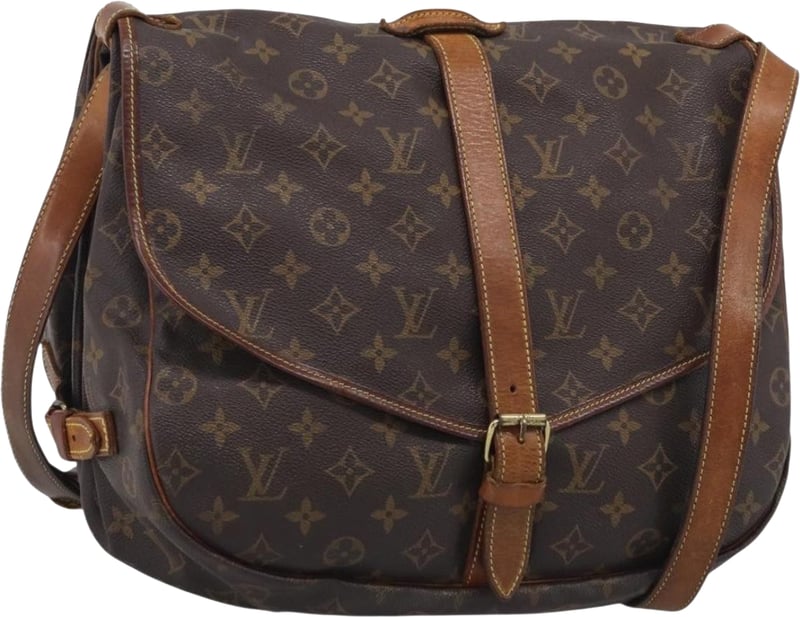Louis Vuitton Saumur Monogram Canvas 35
