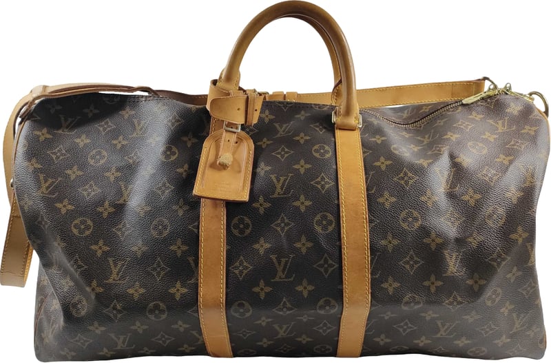 Louis Vuitton Keepall Bandouliere Monogram Canvas 55