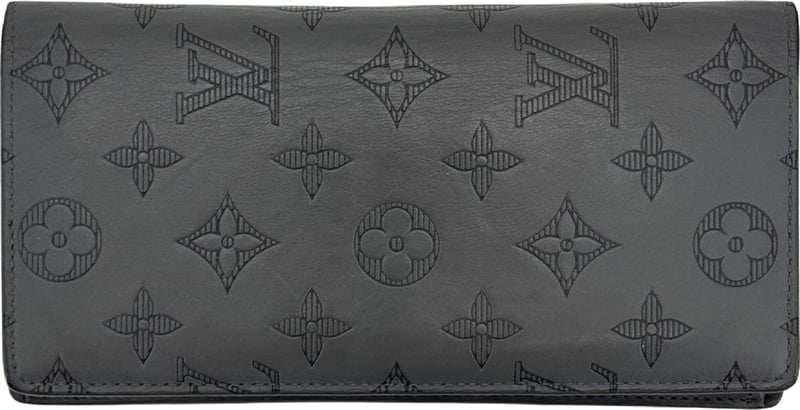 Louis Vuitton Brazza Monogram Shadow Leather