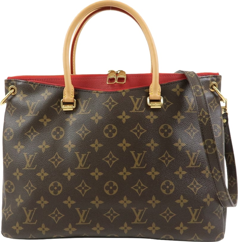 Louis Vuitton Pallas Monogram Canvas with Leather MM