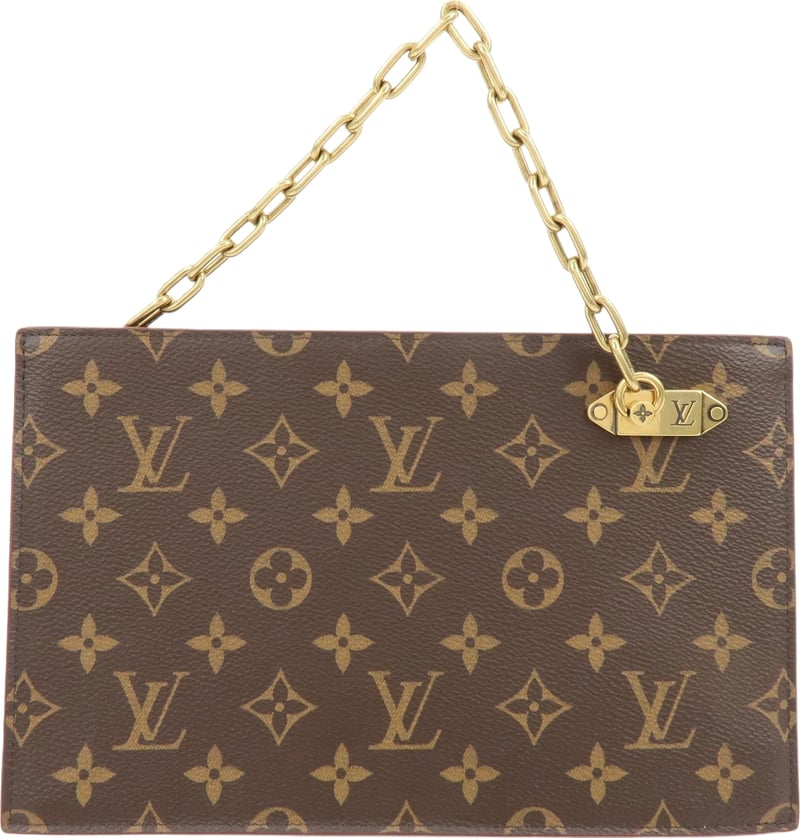 Louis Vuitton Legacy Chain Clutch Monogram Canvas