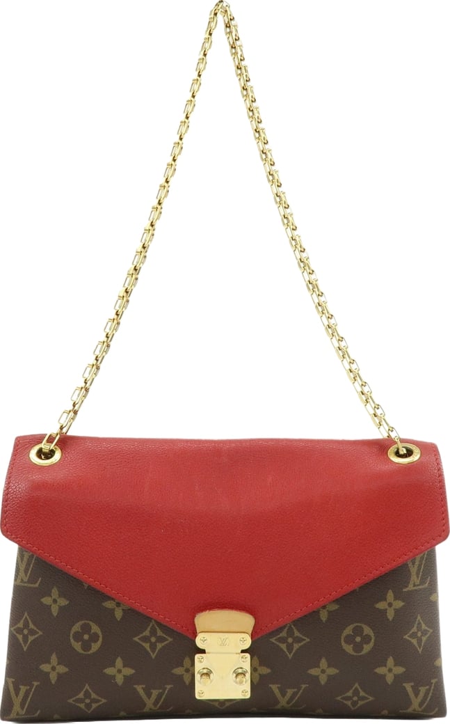 Louis Vuitton Pallas Chain Monogram Canvas and Calfskin
