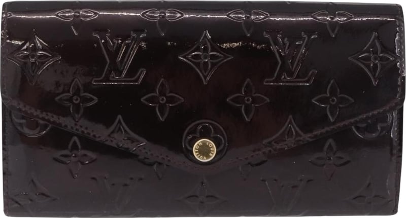Louis Vuitton Sarah Wallet NM Monogram Vernis