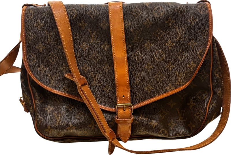 Louis Vuitton Flore Saumur Perforated Monogram Canvas