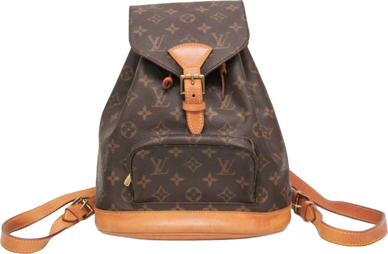 Louis Vuitton Vintage Montsouris Monogram Canvas GM