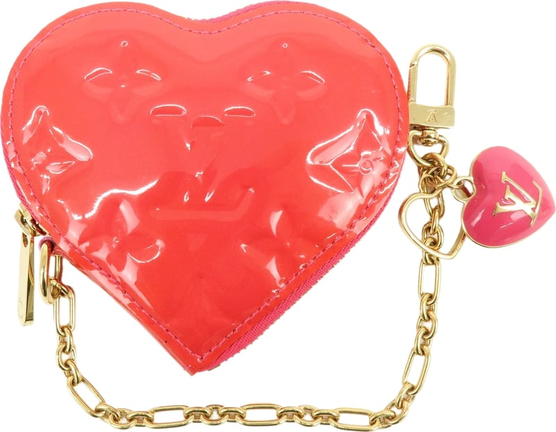 Louis Vuitton Heart Coin Purse Monogram Vernis