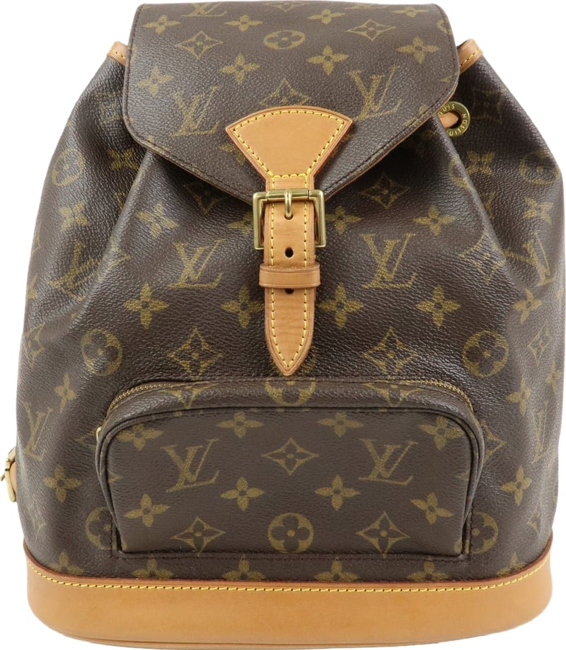 Louis Vuitton Vintage Montsouris Monogram Canvas MM