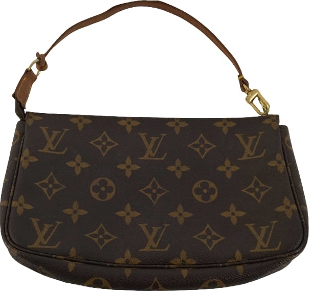 Louis Vuitton Randonnee Pochette Monogram Coated Canvas Medium