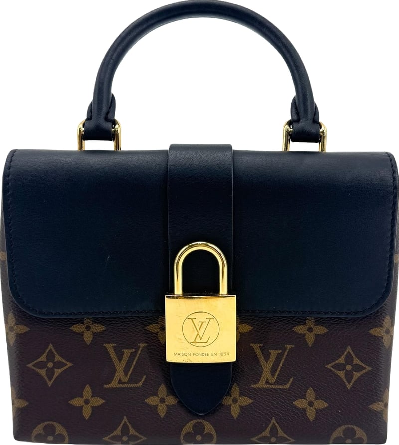 Louis Vuitton Locky Monogram Canvas with Leather BB