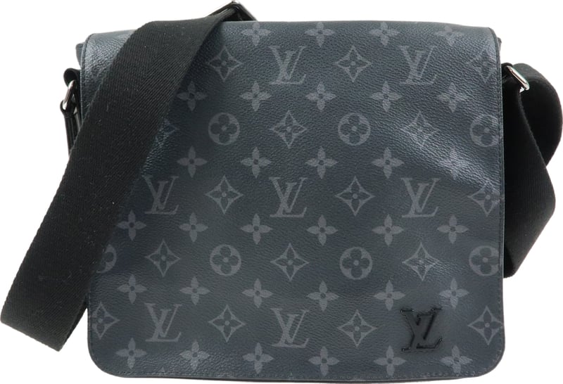 Louis Vuitton District Messenger Monogram Eclipse Canvas PM