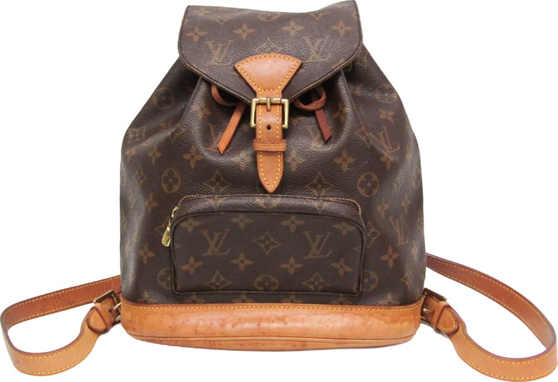 Louis Vuitton Vintage Montsouris Monogram Canvas MM