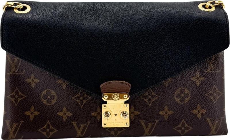 Louis Vuitton Pallas Chain Monogram Canvas and Calfskin