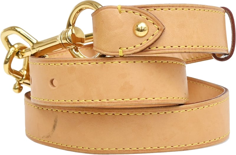 Louis Vuitton Shoulder Strap Leather 25mm