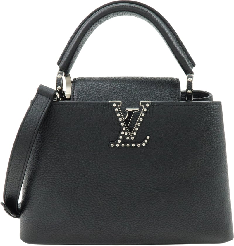 Louis Vuitton Capucines Fleur De Lys Taurillon Leather BB