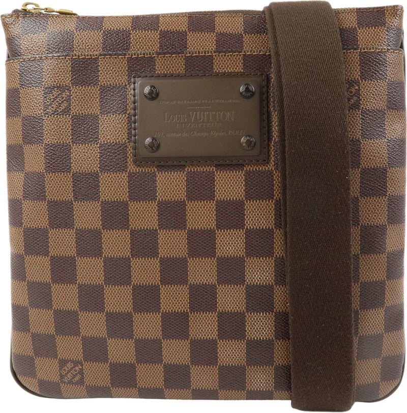 Louis Vuitton Brooklyn Pochette Plate Damier