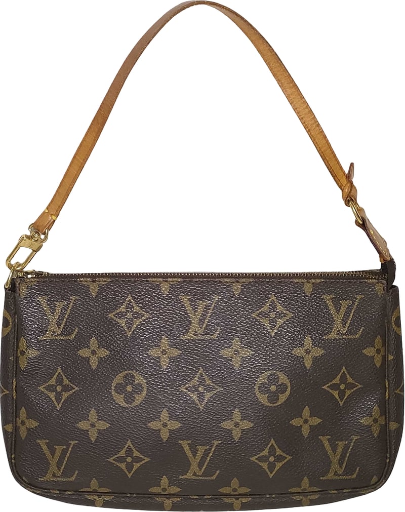 Louis Vuitton Randonnee Pochette Monogram Coated Canvas