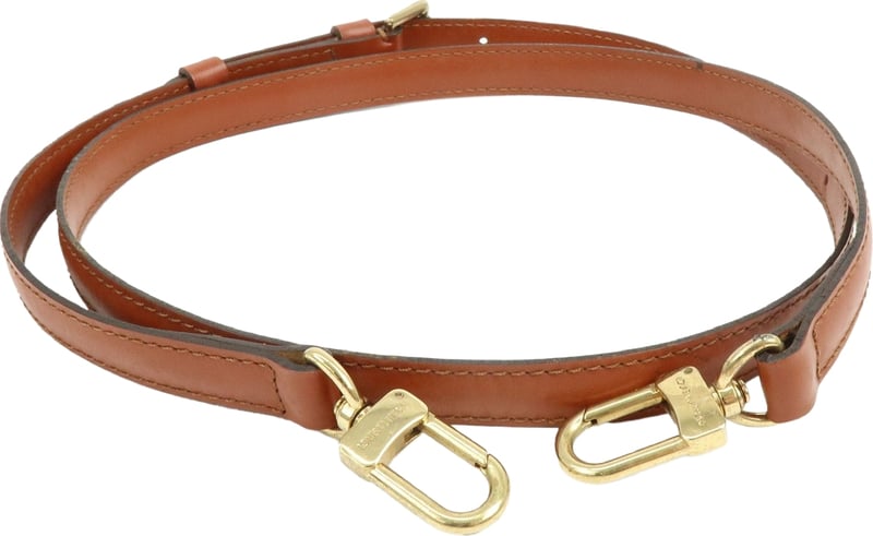 Louis Vuitton Adjustable Shoulder Strap Vachetta Leather 16