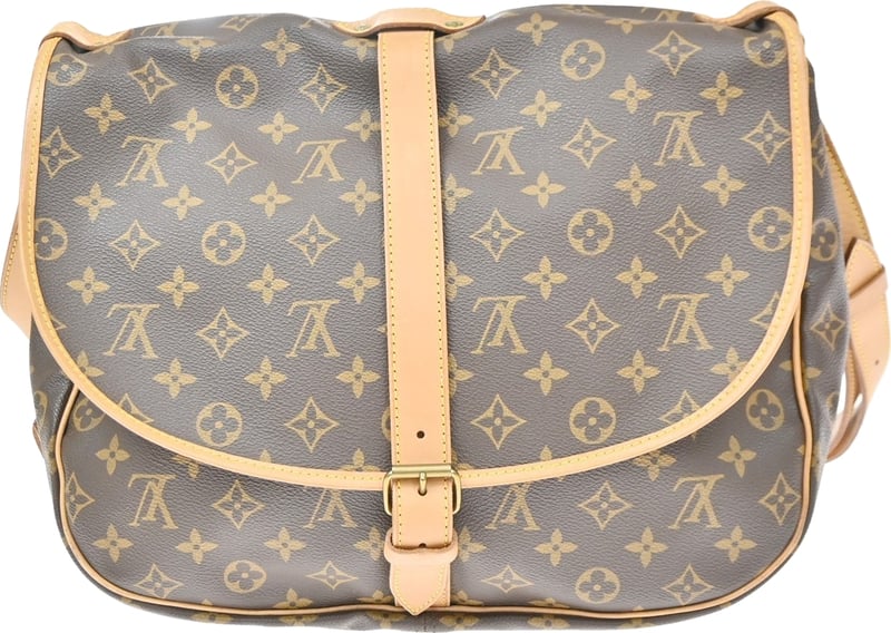 Louis Vuitton Saumur Monogram Canvas 35