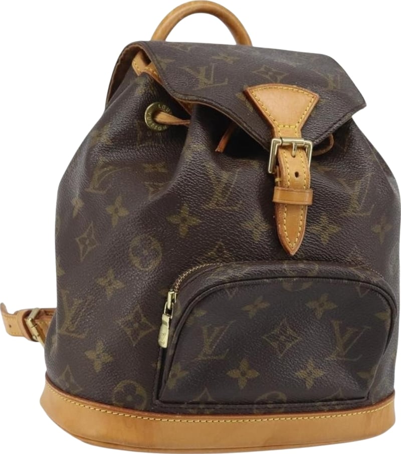 Louis Vuitton Vintage Montsouris Monogram Canvas PM