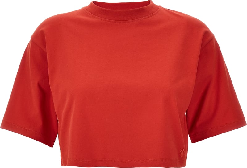 Loulou De Saison Red Cotton T-Shirt