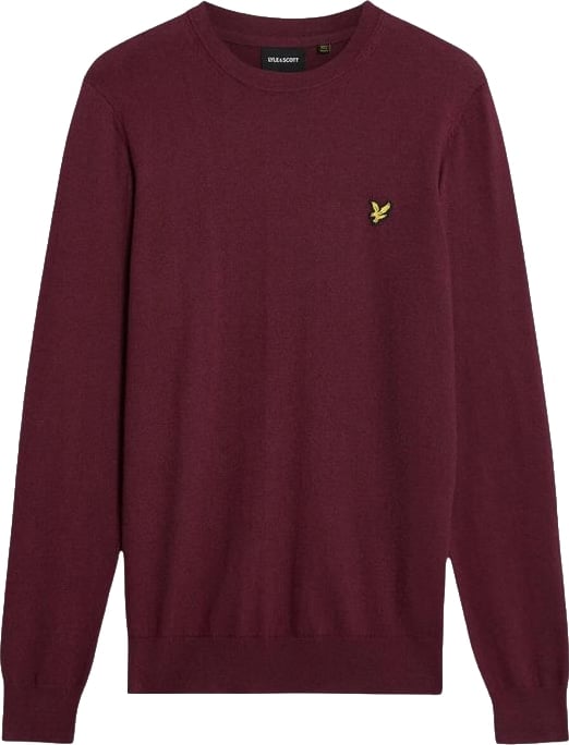 Lyle & Scott Bordeaux Cotton Sweatshirt