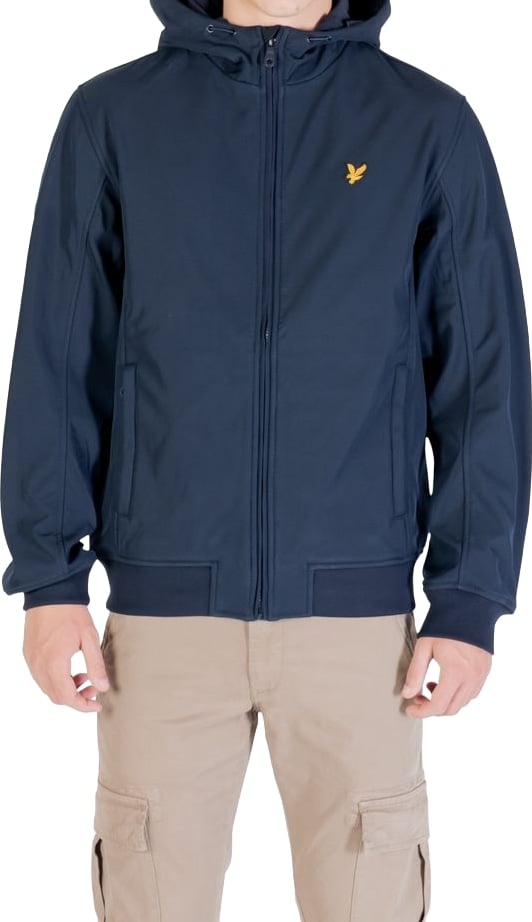 Lyle & Scott Blue Polyester Parka