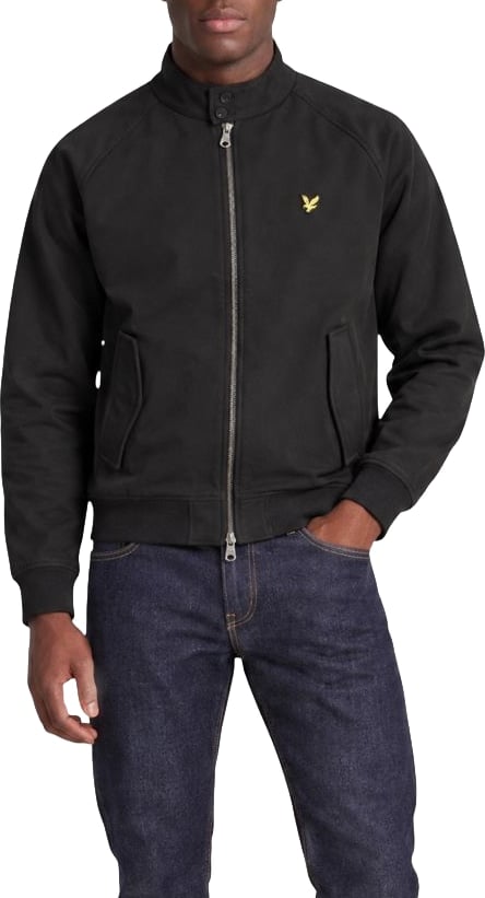 Lyle & Scott Black Polyester Full-Length Jacket