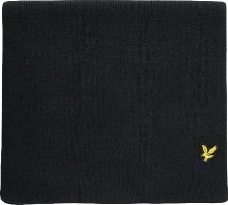 Lyle & Scott Blue Viscose Scarf