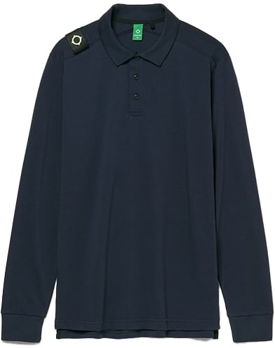 Ma.Strum Crest LS Jersey Polo