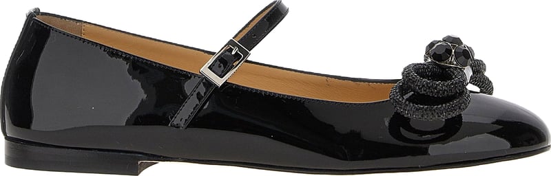Mach & Mach Double Bow Ballet Flats
