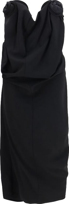 Magda Butrym Black Wool Oves Aries Cocktail Dress