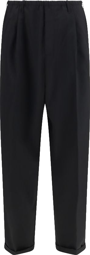 Magliano Black Polyester Casual Pants