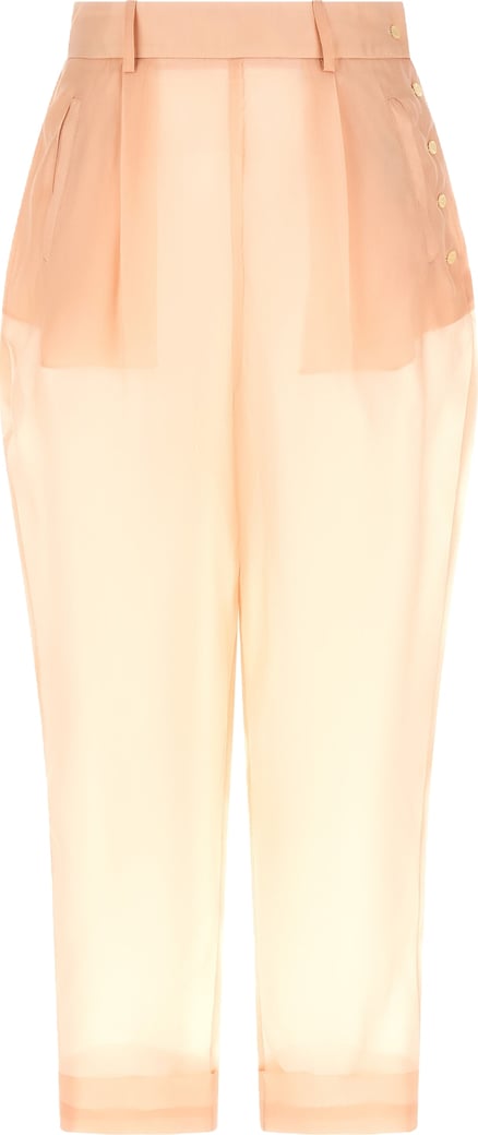 MAISON JEJIA Multicolor Silk Casual Pants