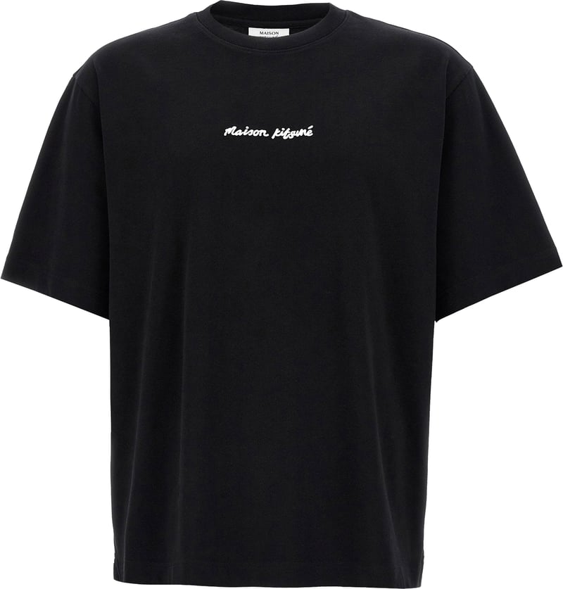 Maison Kitsuné Logo Embroidery T-shirt