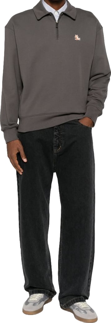 Maison Kitsune' Sweaters Dark Grey