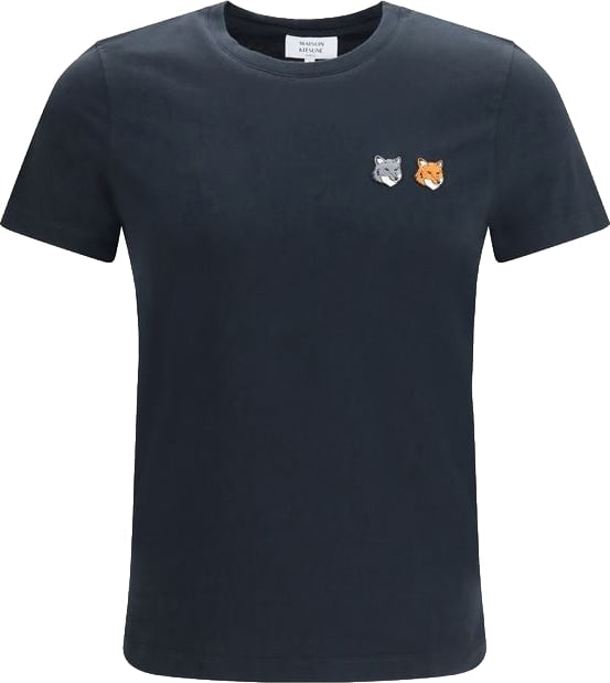 Maison Kitsuné Gray Organic Cotton T-Shirt