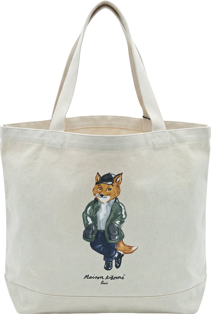 Fortune Fox tote bag in cotton