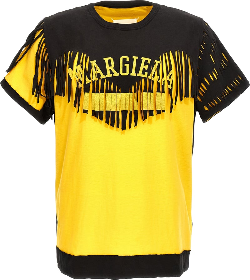Maison Margiela Bicolor Cotton T-Shirt