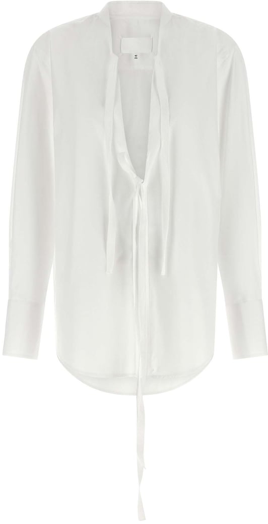 Maison Margiela White Cotton Blouse