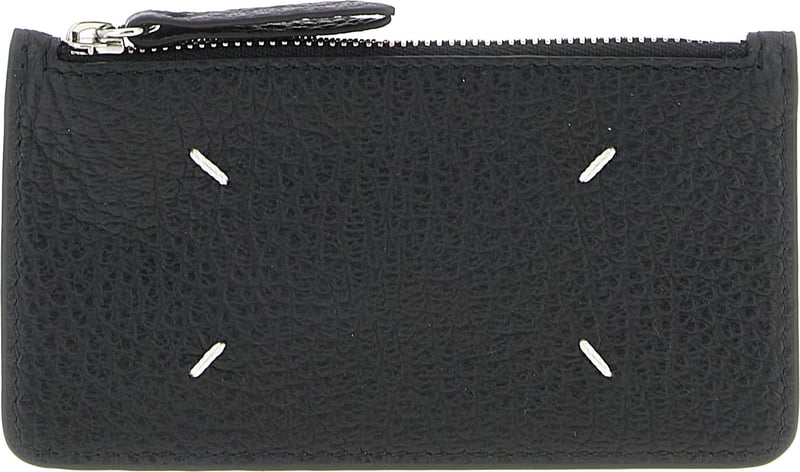 Maison Margiela Black Calfskin Cardholder