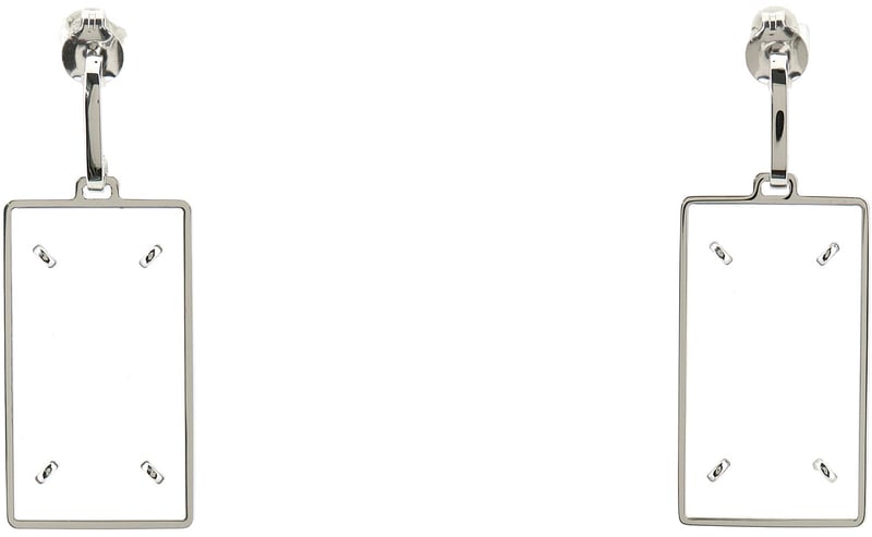 Maison Margiela Silver Brass Earrings