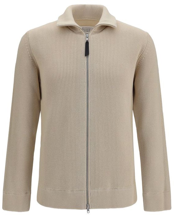 Maison Margiela Beige Wool Oves Aries Sweatshirt