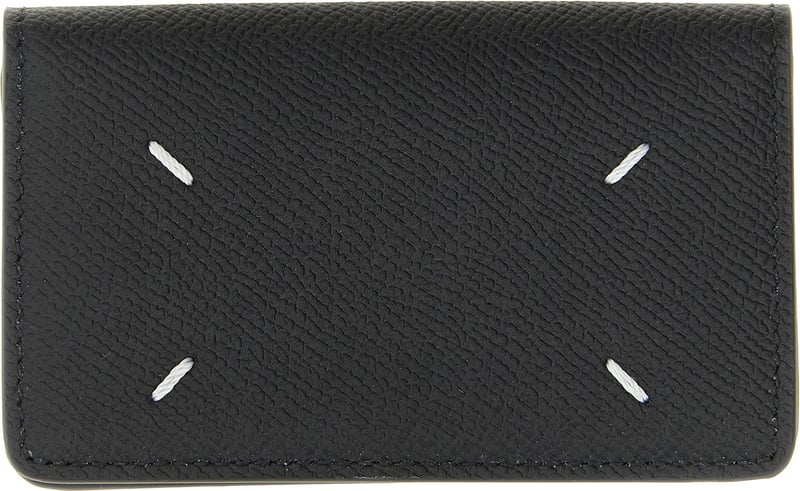 Maison Margiela Black Calfskin Cardholder