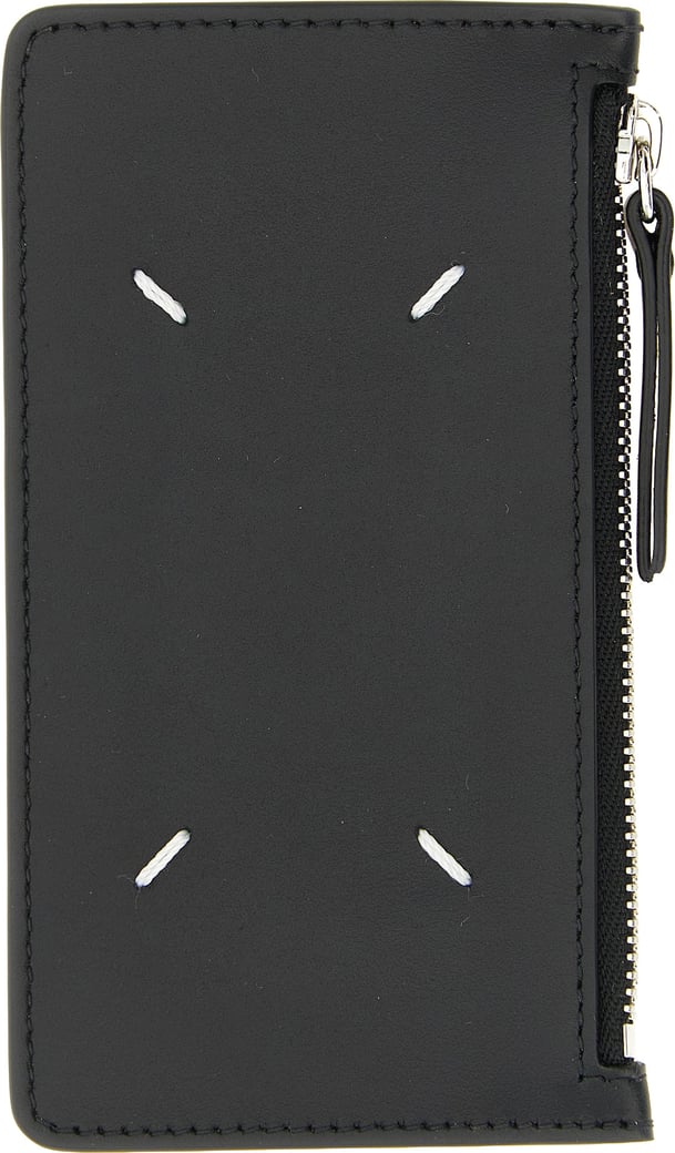 Maison Margiela Black Calfskin Cardholder