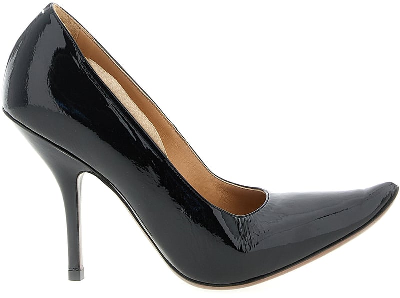 Maison Margiela Black Calfskin High Heel Pumps
