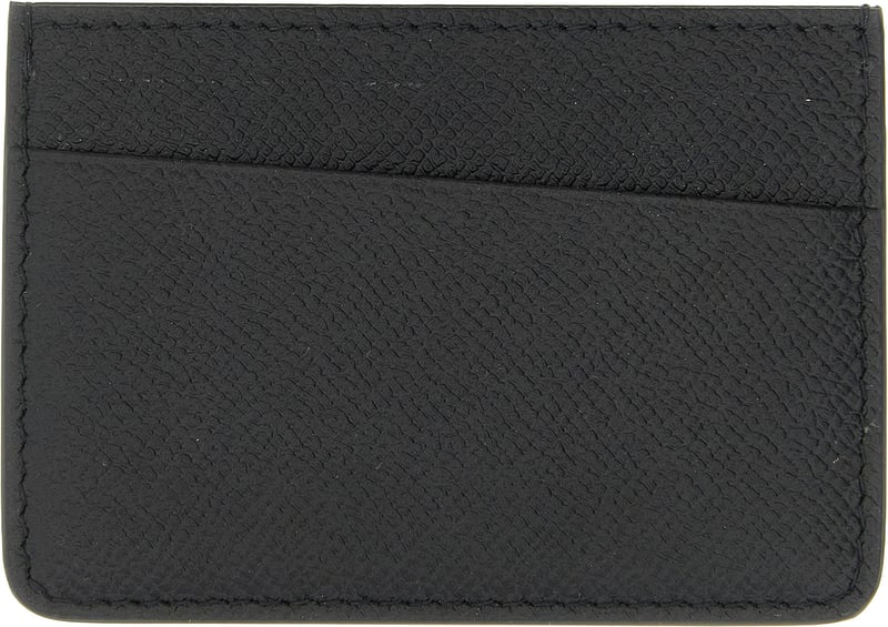 Maison Margiela Black Calfskin Cardholder