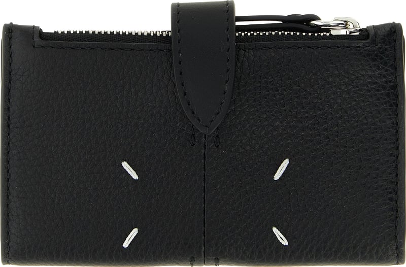 Maison Margiela Black Calfskin Cardholder