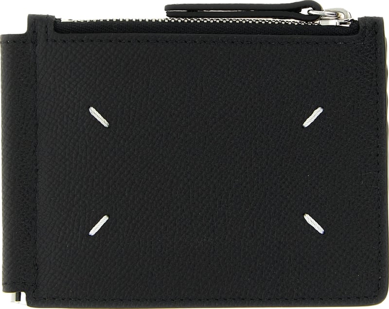 Maison Margiela Black Calfskin Cardholder